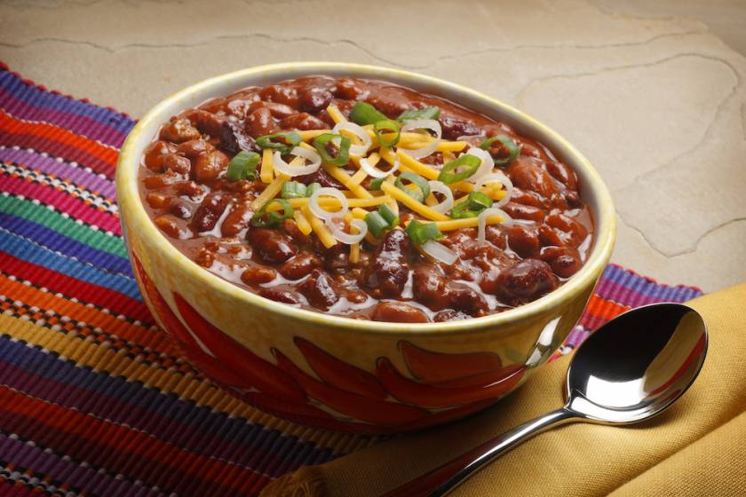 bowl of chili